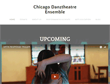 Tablet Screenshot of danztheatre.org